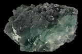 Stepped Green Fluorite Crystal Cluster - China #122022-1
